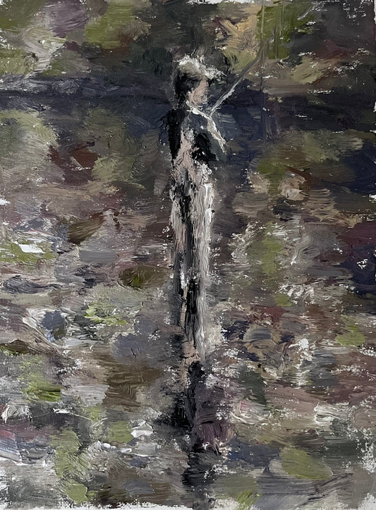 Fisherman Oil Painting
